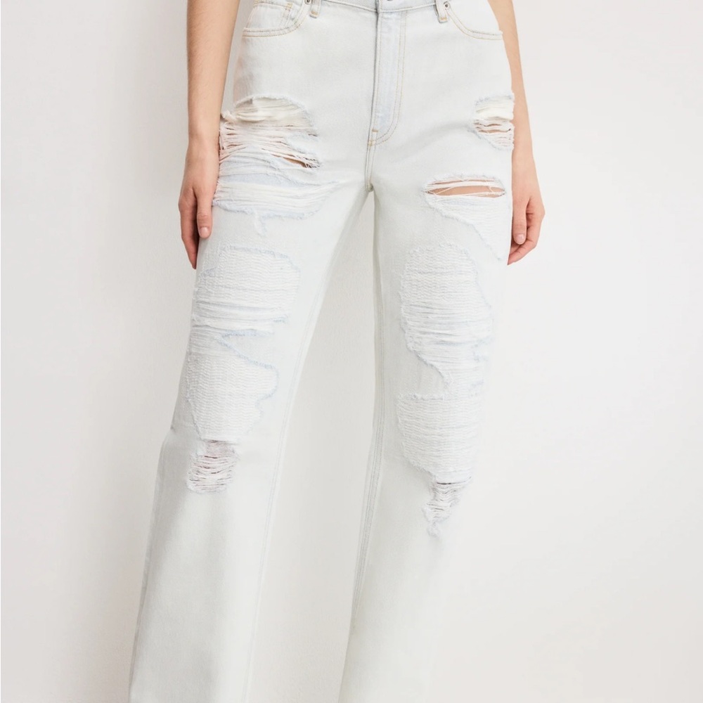Good American Khloe Jeans 6 Long indigo